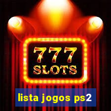 lista jogos ps2
